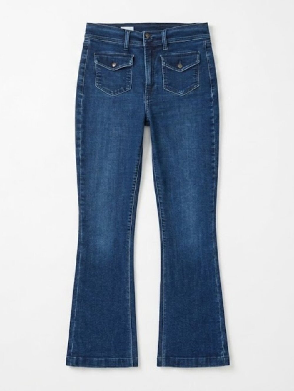 GAP 70's Flare High Rise Blue Jeans